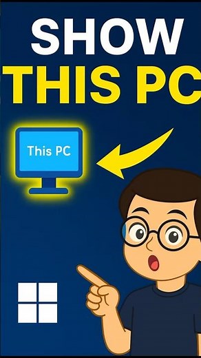 🚀 Pro Tips! Add Desktop Icon | FAST & EASY | #WindowsTips #DesktopIcons #TechTutorial