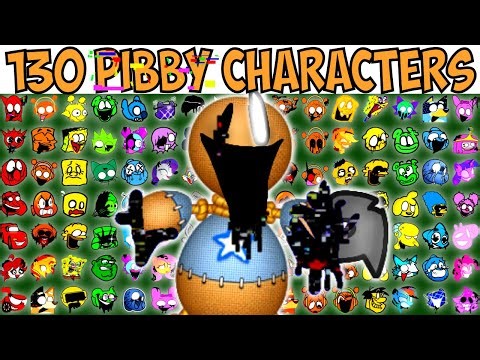 130 PIBBY GLITCH CHARACTERS | FNF Character Test | Gameplay VS Playground