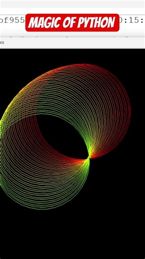 PYTHON TURTLE MODULE #python #coding #magic