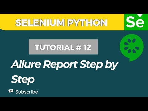 Behave BDD Tutorial #12 | How to Generate Allure Report in Python Behave (Step by Step)