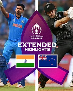 India bury the ghosts of 2019 and overcome New Zealand in the #CWC23 semi-final 👊 #INDvNZ Extended Highlights 🎥 | ICC Cricket World Cup