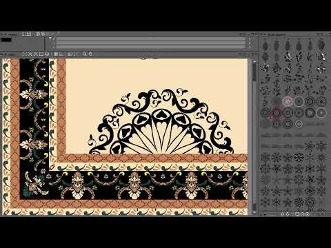 Carpet & Rugs design software. Carpet Design AI-drawing tools, rug design, 3D visualization. MAC/PC