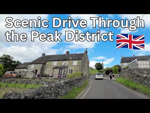 Scenic Drive Through the Breathtaking Peak District | UK Road Trip Adventure