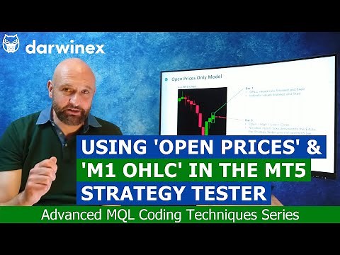 3.2) How to use ‘Open Prices’ and ‘1 minute OHLC’ in the MT5 Strategy Tester utilizing best-practice