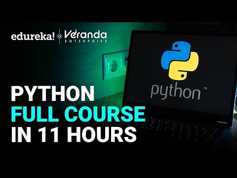Python Full Course | Python for Beginners (2025) | Best Python Course with Examples | Edureka