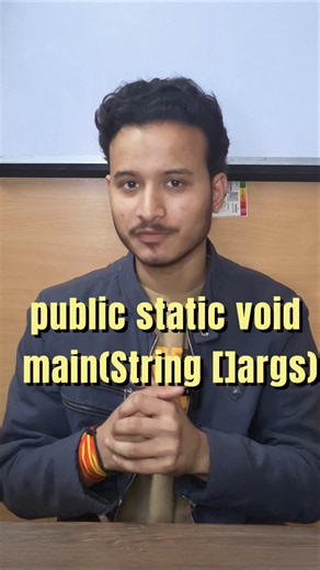 What is public static void main() in Java? | Fastest Explanation Ever! #main()