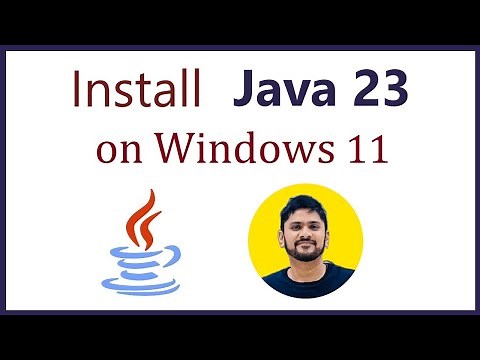 How to Install Java JDK 23 on Windows 11