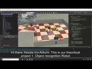 Object Recognition and Obstacles Avoidance | Webot