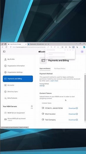 Learn how to create and configure VPP Token for Microsoft Intune and Apple Business Manager