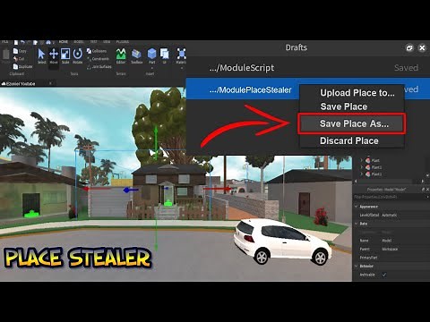 TUTORIAL - How to copy/steal Roblox places December 2020