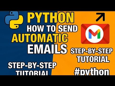How to Send Automatic Emails Using Python (Step-by-Step Tutorial) 🔥#python #coding
