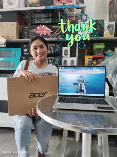 💨SOLD‼️ 💯𝗕𝗥𝗔𝗡𝗗 𝗡𝗘𝗪 𝗟𝗔𝗣𝗧𝗢𝗣‼️ Thank you Ma'am RITCHEL MALIGAS for purchasing 1 Unit 💻𝗔𝗖𝗘𝗥 𝗔𝗦𝗣𝗜𝗥𝗘 𝗟𝗜𝗧𝗘 𝗔𝗟𝟭𝟰-𝟯𝟮𝗣-𝗖𝟱𝗣𝗡 𝗦𝗣𝗘𝗖𝗜𝗙𝗜𝗖𝗔𝗧𝗜𝗢𝗡𝗦: 👌Intel® N150 Processor 👌Intel® Graphics 👌14" WUXGA IPS SLIMBEZEL 👌8gb DDR5 👌512gb M.2 PCIe NVMe SSD 👌802.11a/b/g/n/ac ax wireless LAN 👌45.6 Wh 6000 mAh 7.6 V 2-cell Li-ion battery pack. WE ALSO ACCEPT : 📍HOME CREDIT APPLICATION FOR INSTALLMENT 📍CASH 📍GCASH PAYMENT PLEASE DO LIKE, SHARE AND FOLLOW OUR FA