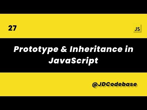 JavaScript Prototype & Inheritance | JS Tutorial for Beginners to Advanced | JDCodebase