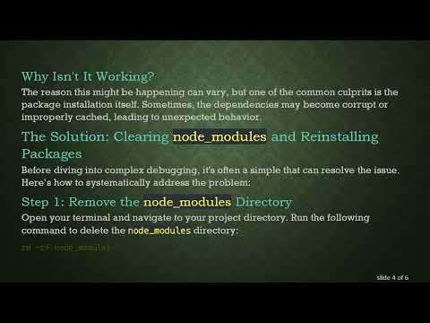 Resolving Issues with the Node.js debug Package and .env Files
