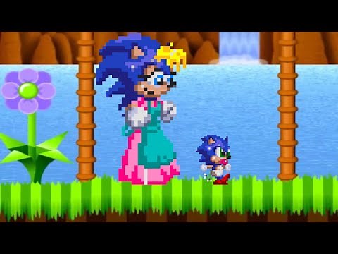 Baby Sonic's First Steps