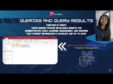 Student Course Registration Database Using Microsoft Access | Group Presentation 3 MC043