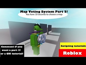 How to make Map Voting System in Roblox! Part 2