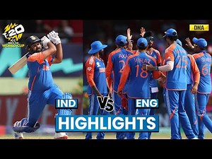 IND vs ENG Highlights: Rohit, Kuldeep & Axar Shine, Beat ENG, India To Face SA In T20 WC 2024 Final