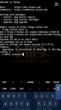 Linux Scripting on Android with Termux 🚀 | Install & Setup + First Script #linux #android #tech