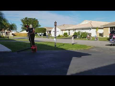 How to cut really tall grass