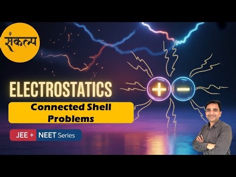 Connected Spherical Shells Problems | Electrostatics Class 12 Physics | IIT JEE & NEET