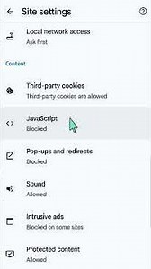 How To Enable or Disable JavaScript in Google Chrome on Android #googlesettings #googleaccount #how