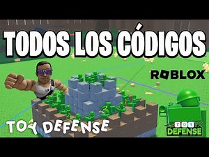 TODOS los CÓDIGOS de 🧸 TOY DEFENSE 🧸 activos / ROBLOX 2023 / Defensa de Juguete🧸 / TilloASR