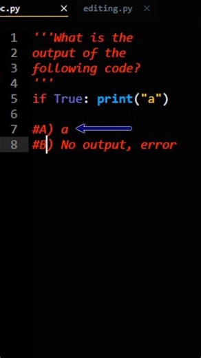 Python Practice Question: One Line If