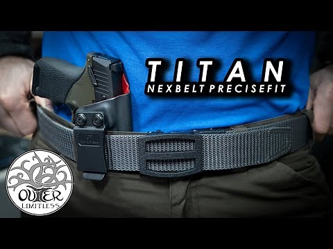 Nexbelt Titan PreciseFit EDC / Gun Belt: Great Fit...Great Finish!!
