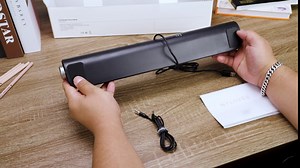 Computer Speakers, HiFi Sound Quality Computer Sound Bar, USB Powered PC Speakers, Bluetooth 5.0 and 3.5mm Aux-in Computer Speakers for Desktop, Laptop, PCs, Monitor, Tablets, Xbox, Gaming Speakers