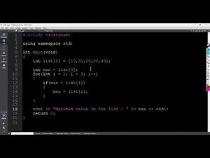 Find Maximum & Minimum Value in Array in C++ | Beginner-Friendly Explanation & Code