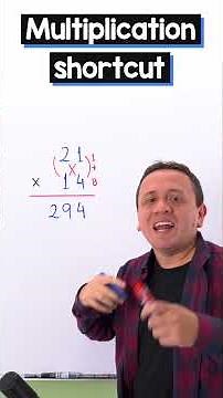 2-DIGIT MULTIPLICATION SHORTCUT ⬆️⏱️🧮⬆️