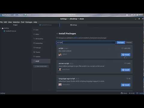 HOW TO RUN PYTHON CODE IN ATOM (THE RIGHT WAY) 🐍