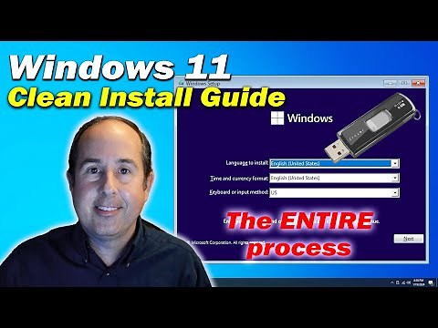 Windows 11 Clean Install Guide | The ENTIRE process | How to Install Windows 11