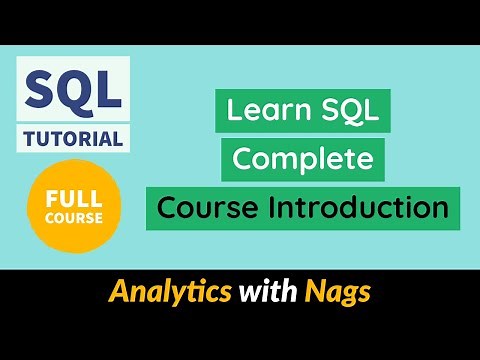 Learn SQL Complete | Course Introduction | SQL Full Course | SQL Tutorial For Beginners (0/11)