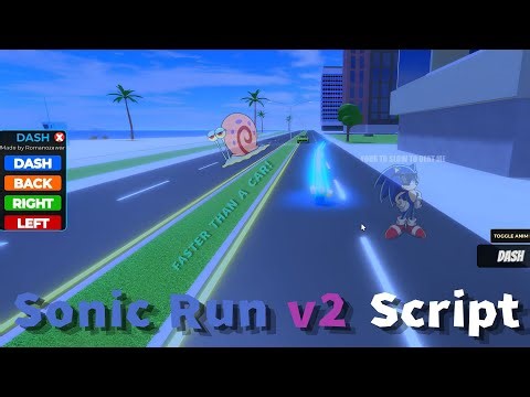 Sonic Run Script [Updated] - ROBLOX EXPLOITING