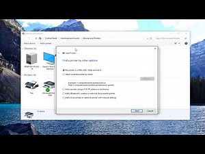 How to Set up a Printer on a Network With Windows 7