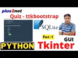 Build a Tkinter Quiz App with SQLite Database | Python GUI Tutorial #tkinter #sqlite