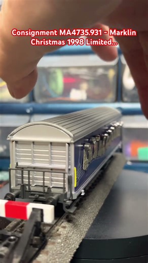 Consignment MA4735.931 Marklin HO Christmas for 1998 Limited...