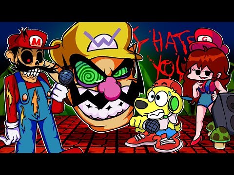 MARIO GOES INSANE!! Friday Night Funkin MARIO'S MADNESS - FNF Mods 153