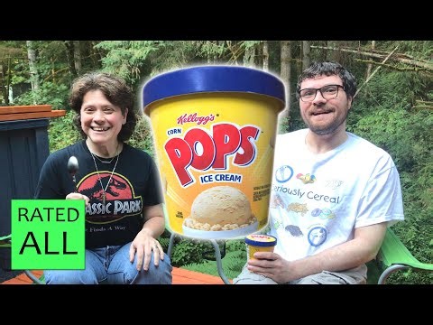 Corn Pops Ice Cream Review | Seriously Cereal Little Bites
