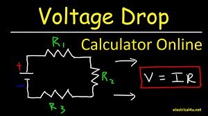 Voltage Drop Calculator For Copper, Aluminium, iron, Silver Cable | Electrical4u