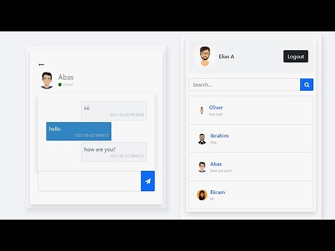 Chat Application using PHP with MySQL, AJAX & Bootstrap 5