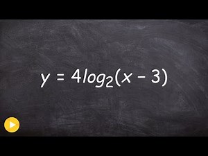 Graphing logarithmic equations
