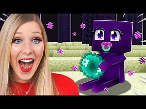 Playing Minecraft as BABY MOBS!