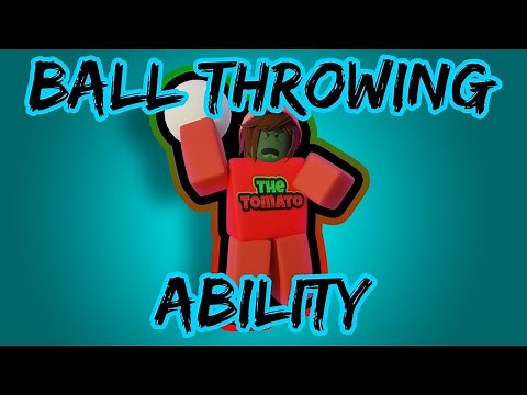 "Ball" Throwing Ability(Roblox Studio)