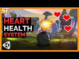 How To Create 2D HEART/HEALTH System (Unity Tutorial 2022)