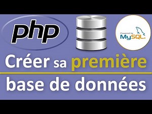 Créer sa première base de données MySql