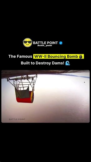 The Famous WW-II Bouncing Bomb Built to Destroy Dams! 💣🌊