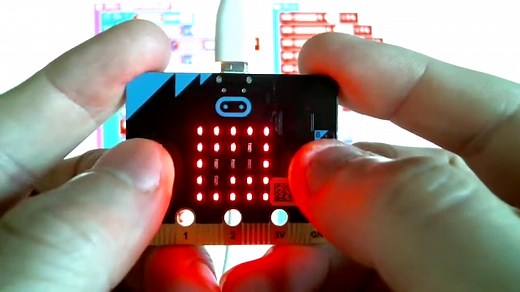 【micro:bit(マイクロビット)でプログラミング】インベーダーゲーム | micro:bit Lab.【マイクロビット】
